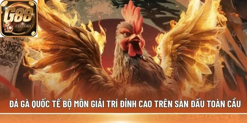 G88 phát sóng trận chọi kê trực tuyến